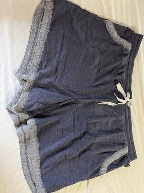 RBX Cozy Navy Lounge Shorts with Contrast Trim 3X